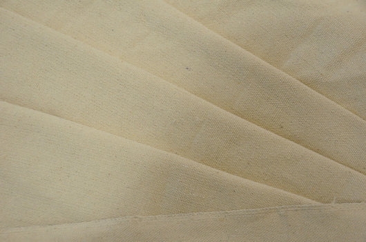 Natural Cotton Canvas Fabric | 100% Cotton | 10 oz Duck Canvas | 60
