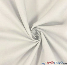 Load image into Gallery viewer, 100% Cotton Fabric by the Continuous Yard | 60&quot; Wide | White Navy and Black | Cotton Sheeting | Mask Fabric, Shirt, Pouch | Fabric mytextilefabric Yards White 