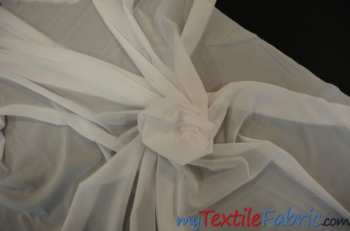 Cali Fabrics 60 White Lightweight Fusible Tricot Knit Interfacing