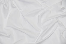 Load image into Gallery viewer, Nylon Spandex 4 Way Stretch Fabric | 60&quot; Width | Great for Swimwear, Dancewear, Waterproof, Tablecloths, Chair Covers | Multiple Colors | Fabric mytextilefabric Yards White 