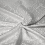 Load image into Gallery viewer, Vintage Damask Fabric | Damask Brocade Fabric | 58&quot; Wide | Drapery, Curtains, Tablecloth, Costume | Multiple Colors | Fabric mytextilefabric Yards White 
