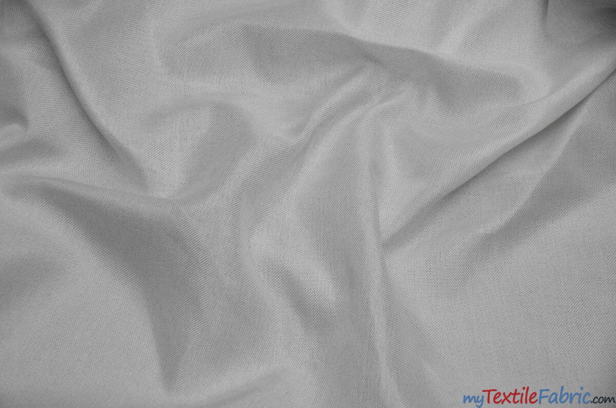 Vintage Linen Fabric | Imitation Burlap Fabric | 60" Wide | Faux Burlap | Vintage Rustic Natural Look Burlap | Washable Burlap Fabric for Decor | Fabric mytextilefabric Yards White 