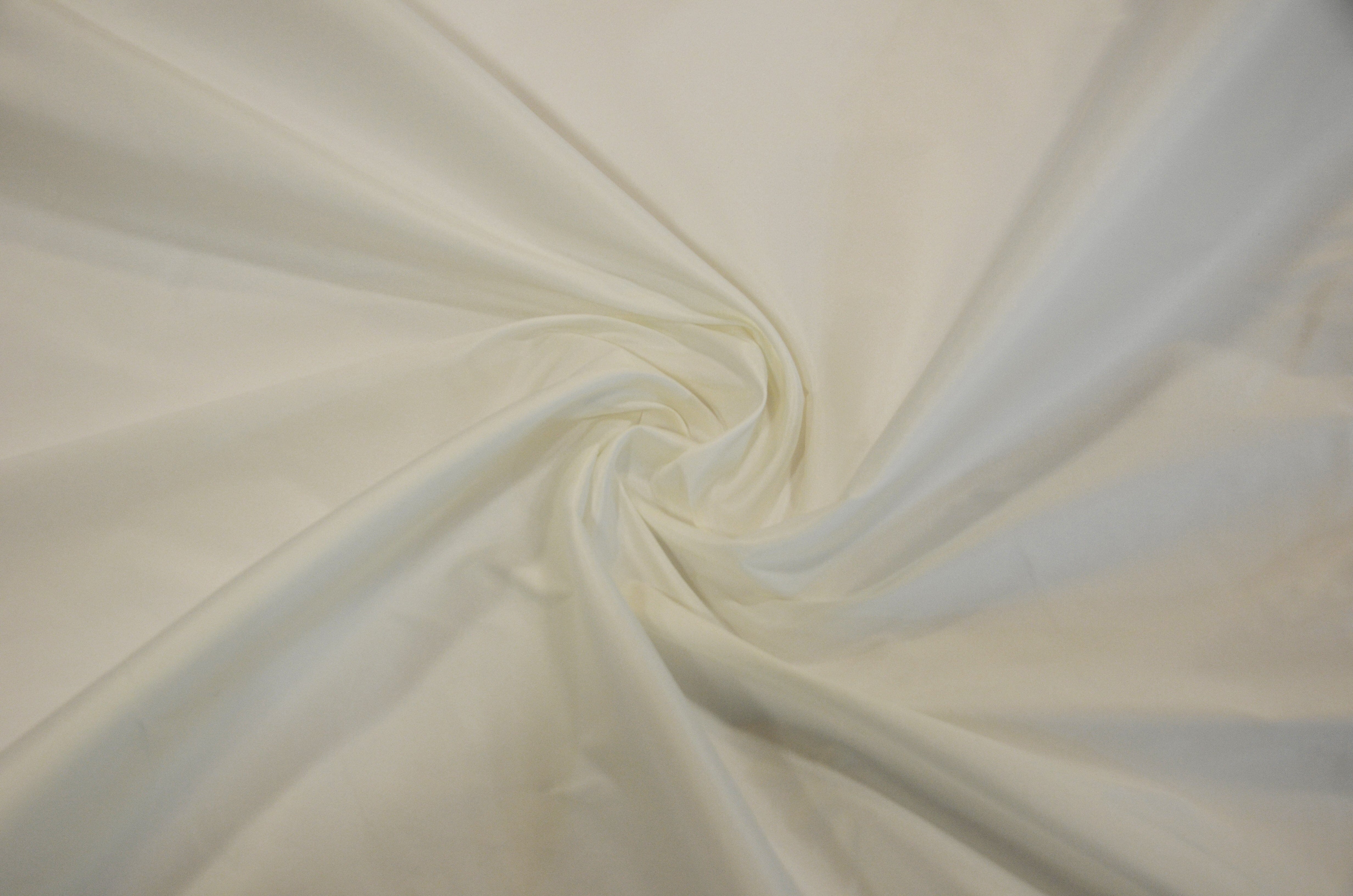 Polyester Silk Taffeta Fabric | Soft Polyester Taffeta Dupioni Fabric by the Yard | 54" Wide | Dresses, Curtain, Cosplay, Costume | Fabric mytextilefabric Yards Ivory 