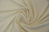 ITY Knit Fabric | Solid Interlock Twist Yarn | 60'' Wide | Multiple Colors | Fabric mytextilefabric Yards Ivory 