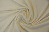 ITY Knit Fabric | Solid Interlock Twist Yarn | 60'' Wide | Multiple Colors | Fabric mytextilefabric Yards Ivory 