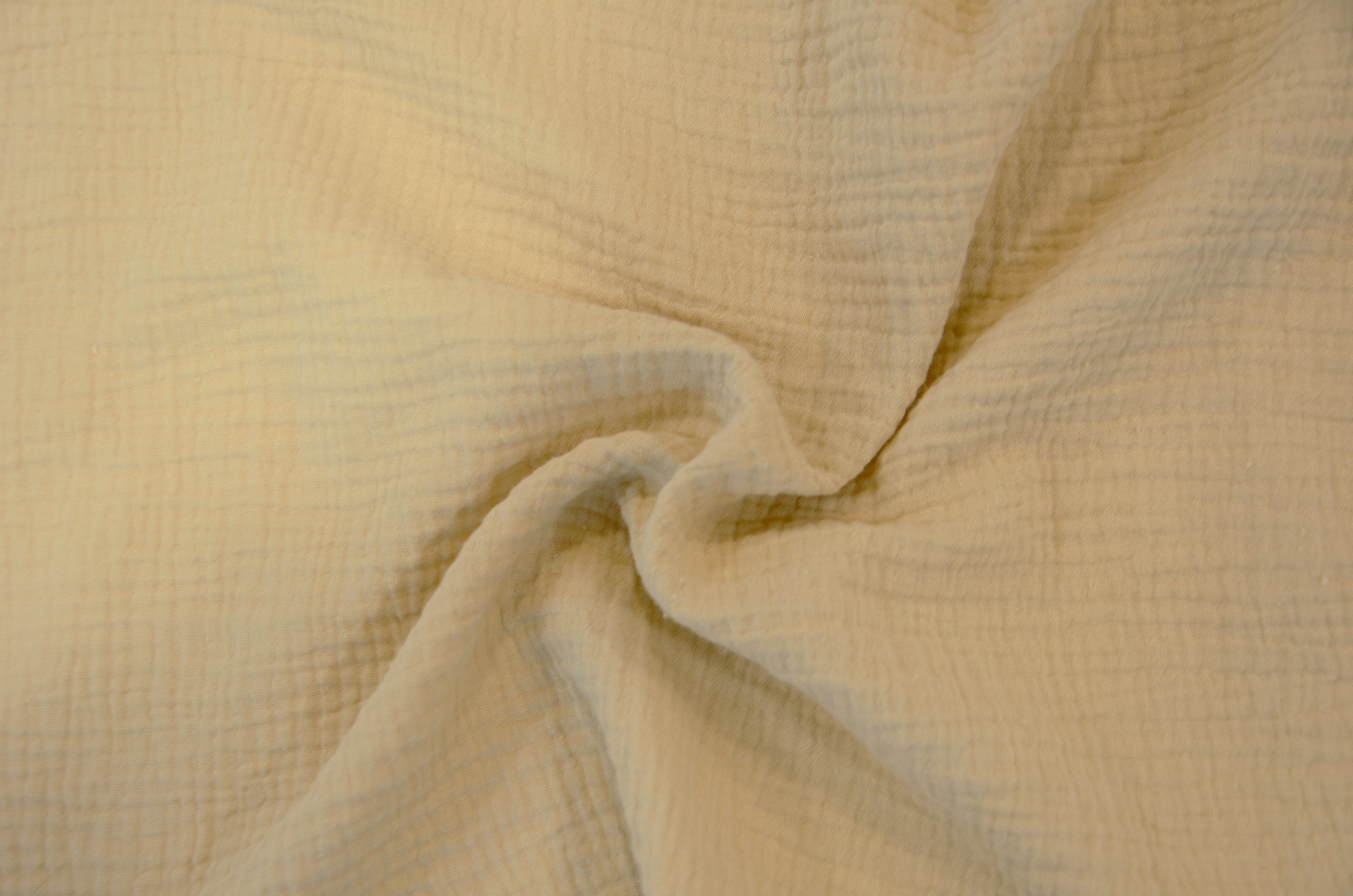 Double Layer Cotton Gauze Fabric | Soft Double Layer Muslin | 48" Wide | Double Cotton Gauze Fabric | Fabric mytextilefabric 