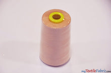 Load image into Gallery viewer, All Purpose Polyester Thread | 6000 Yard Spool | 50 + Colors Available | My Textile Fabric Blush 