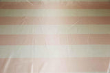 3.5" Stripe Satin Print | Dull Satin Print | 58/60" Wide | Multiple Colors | Stripe Satin Print Fabric | Fabric mytextilefabric Yards Ivory Blush 3.5 Inch Stripe 