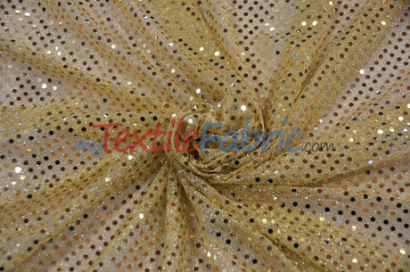 Confetti Dot Sequins Fabric | 3mm Sequins Fabric | 45" Wide | Glued 3mm Sequins Fabric | Costume Cosplay Fashion Decoration |