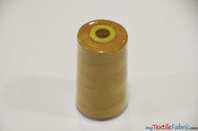 Load image into Gallery viewer, All Purpose Polyester Thread | 6000 Yard Spool | 50 + Colors Available | My Textile Fabric Gold 