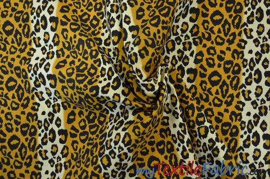 Leopard Cotton Print Fabric | 100% Cotton Animal Print | 60