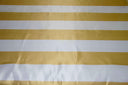 3.5" Stripe Satin Print | Dull Satin Print | 58/60" Wide | Multiple Colors | Stripe Satin Print Fabric | Fabric mytextilefabric Yards Gold White 3.5 Inch Stripe 