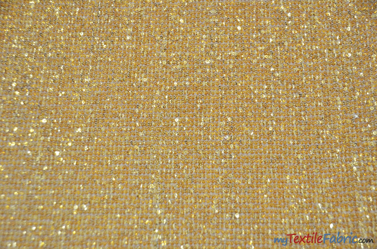 Pleated Glitz Sequins Fabric | Pleated Spandex Sequins Fabric | 56" Wide | Multiple Colors | newtextilefabric 