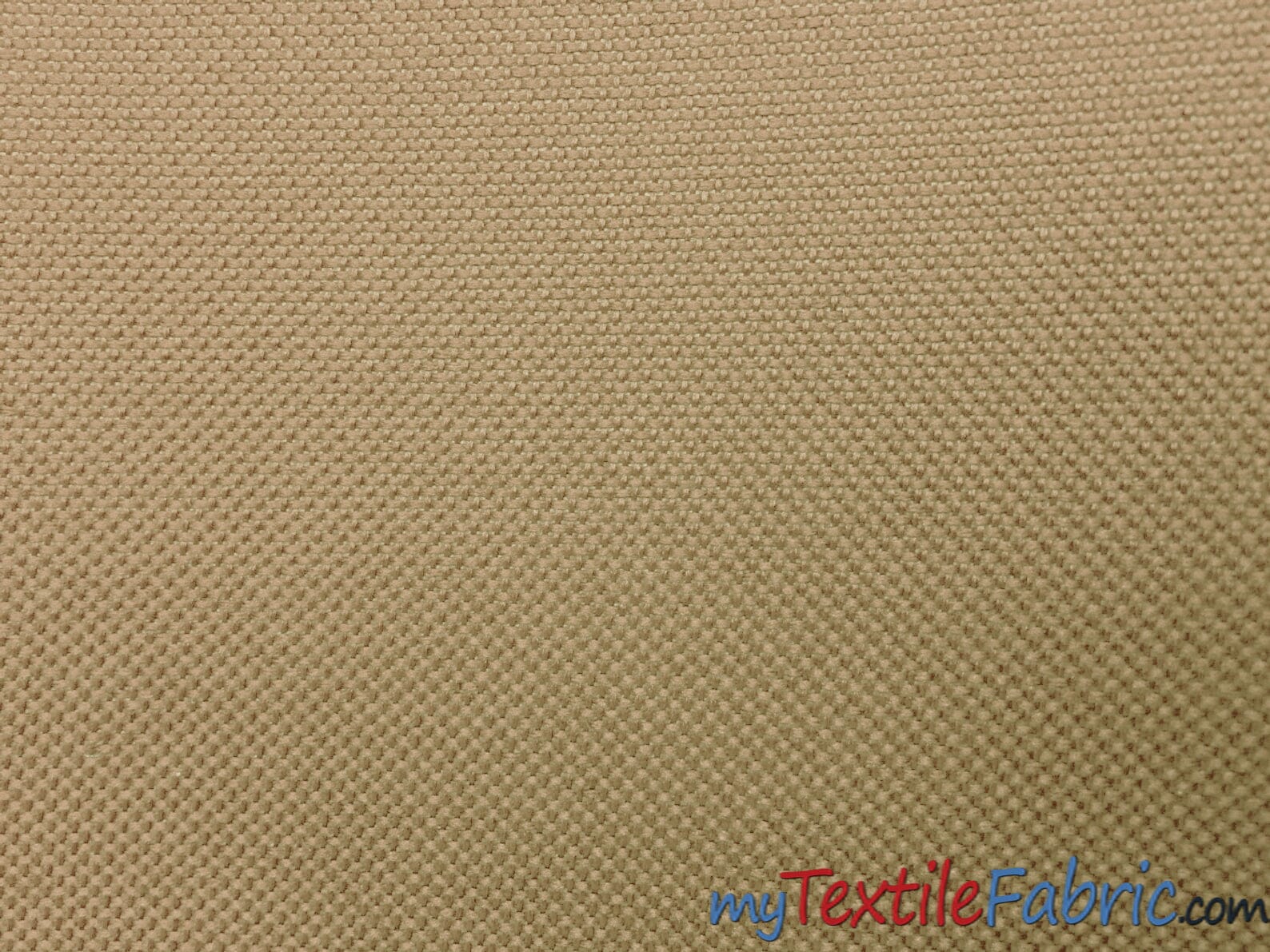 Waterproof Sun Repellent Canvas Fabric | 58" Wide | 100% Polyester | Great for Outdoor Waterproof Pillows, Tents, Covers, Bags, Patio Fabric mytextilefabric Yards Khaki 