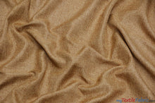 Load image into Gallery viewer, Vintage Linen Fabric | Imitation Burlap Fabric | 60&quot; Wide | Faux Burlap | Vintage Rustic Natural Look Burlap | Washable Burlap Fabric for Decor | Fabric mytextilefabric Yards Khaki 