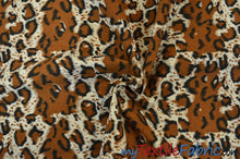 Load image into Gallery viewer, Large Cheetah Cotton Print | 100% Cotton Animal Print | 60&quot; Wide | Fabric mytextilefabric 
