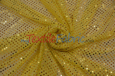 Confetti Dot Sequins Fabric | 3mm Sequins Fabric | 45" Wide | Glued 3mm Sequins Fabric | Costume Cosplay Fashion Decoration |