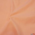 Load image into Gallery viewer, Polyester Cotton Broadcloth Fabric | 60&quot; Wide | Solid Colors | Continuous Yards | Multiple Colors | Fabric mytextilefabric Yards Peach 
