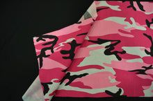 Load image into Gallery viewer, Hot Pink Camouflage Cotton Print | 100% Cotton Print | 60&quot; Wide | Fabric mytextilefabric 