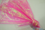 Iridescent Organza Fabric | Pearl Organza | 60" Wide | Holographic Organza Fabric | Costume, Decoration, Apparel, Cosplay, Dance Wear, Draping, Curtain | Fabric mytextilefabric Yards Fuchsia 