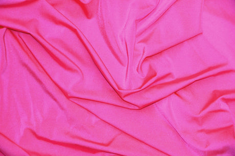 Nylon Spandex 4 Way Stretch Fabric | 60" Width | Great for Swimwear, Dancewear, Waterproof, Tablecloths, Chair Covers | Multiple Colors | Fabric mytextilefabric Yards Fuchsia 