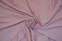 Load image into Gallery viewer, Nylon Spandex 4 Way Stretch Fabric | 60&quot; Width | Great for Swimwear, Dancewear, Waterproof, Tablecloths, Chair Covers | Multiple Colors | Fabric mytextilefabric Yards Mauve 