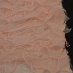 Load image into Gallery viewer, Organza Ruffled Taffeta Fabric | Layered Ruffle Taffeta Fabric | 57&quot; Wide | Multiple Colors | Fabric mytextilefabric Yards Blush Pink 
