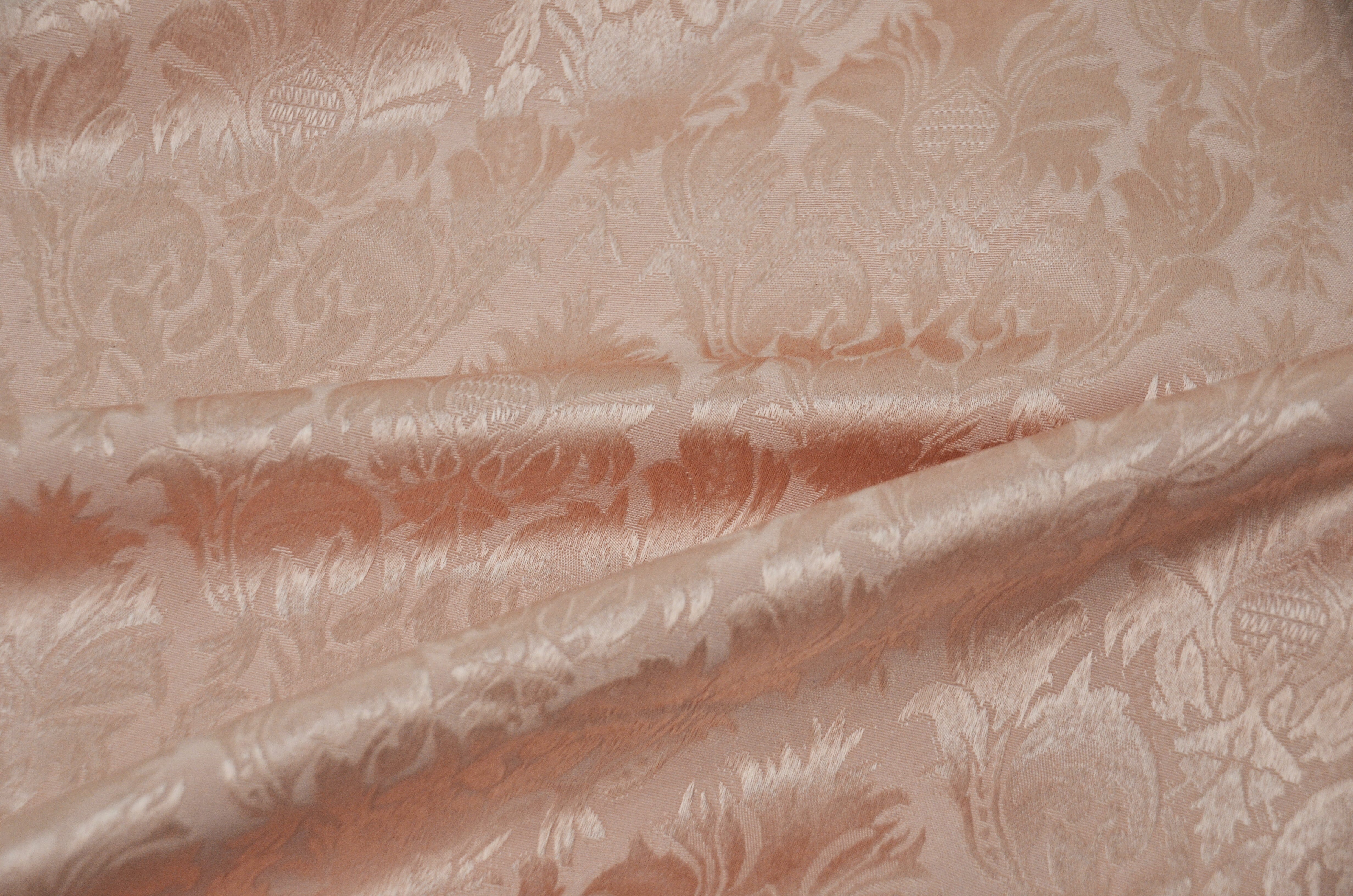 Vintage Damask Fabric | Damask Brocade Fabric | 58" Wide | Drapery, Curtains, Tablecloth, Costume | Multiple Colors | Fabric mytextilefabric 