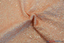 Sequins Taffeta Fabric by the Yard | Glitz Sequins Taffeta Fabric | Raindrop Sequins | 54" Wide | Tablecloths, Runners, Dresses, Apparel | Fabric mytextilefabric Yards Blush Pink 