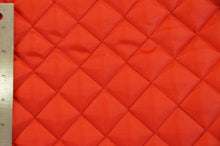 Load image into Gallery viewer, Quilted Polyester Batting Fabric | Padded Quilted Fabric Lining | 60&quot; Wide | Polyester Quilted Padded Lining Fabric by the Yard | Jacket Liner Fabric | newtextilefabric 3&quot;x3&quot; Sample Swatch Red 