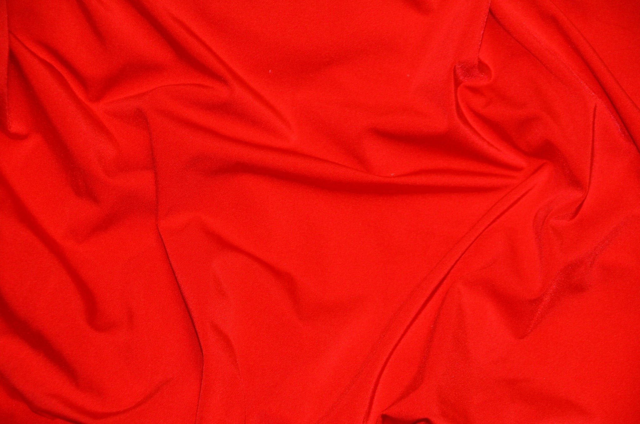 Bright Red Nylon Fabric