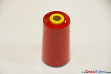 Load image into Gallery viewer, All Purpose Polyester Thread | 6000 Yard Spool | 50 + Colors Available | My Textile Fabric Red 