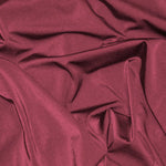 Load image into Gallery viewer, Nylon Spandex 4 Way Stretch Fabric | 60&quot; Width | Great for Swimwear, Dancewear, Waterproof, Tablecloths, Chair Covers | Multiple Colors | Fabric mytextilefabric Yards Burgundy 
