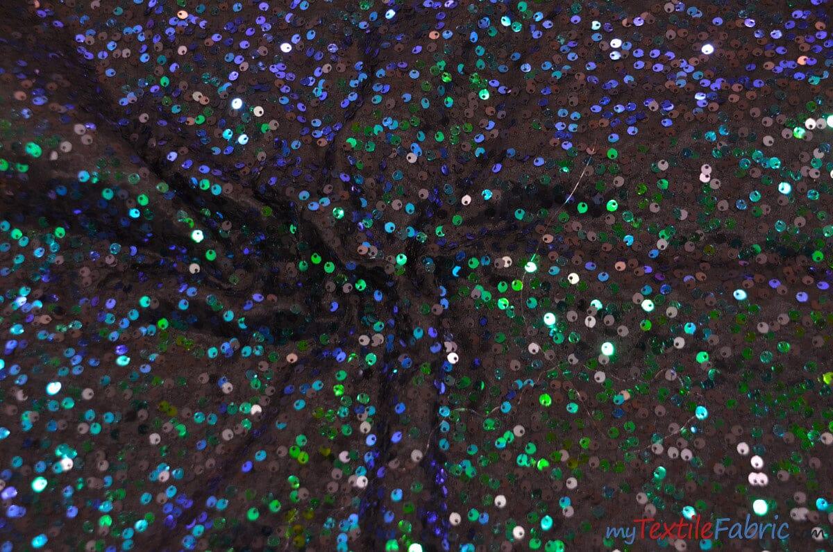 Sequins Taffeta Fabric by the Yard | Glitz Sequins Taffeta Fabric | Raindrop Sequins | 54" Wide | Tablecloths, Runners, Dresses, Apparel | Fabric mytextilefabric Yards Magenta Mermaid 