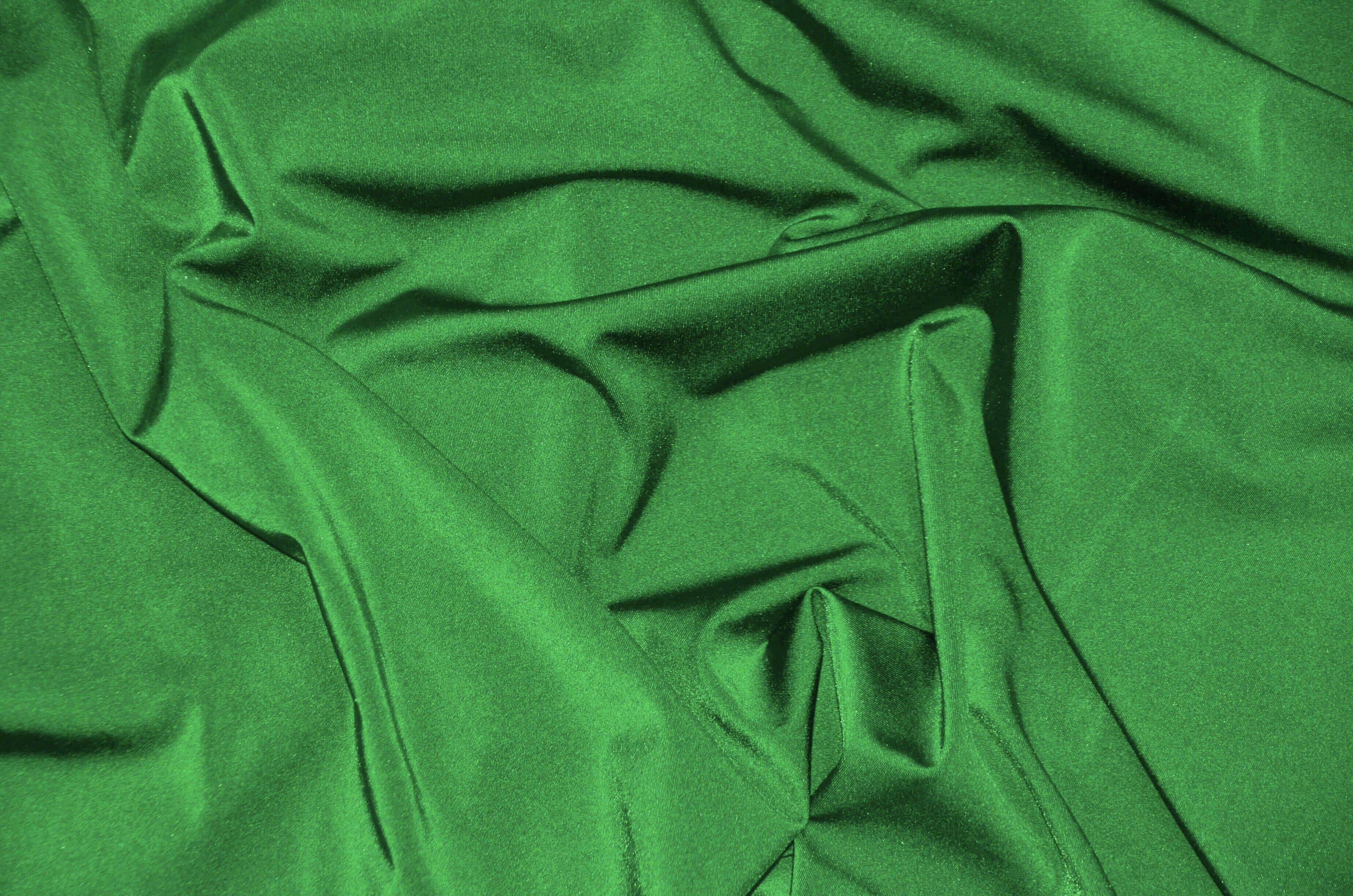 Nylon Spandex 4 Way Stretch Fabric | 60" Width | Great for Swimwear, Dancewear, Waterproof, Tablecloths, Chair Covers | Multiple Colors | Fabric mytextilefabric Yards Flag Green 
