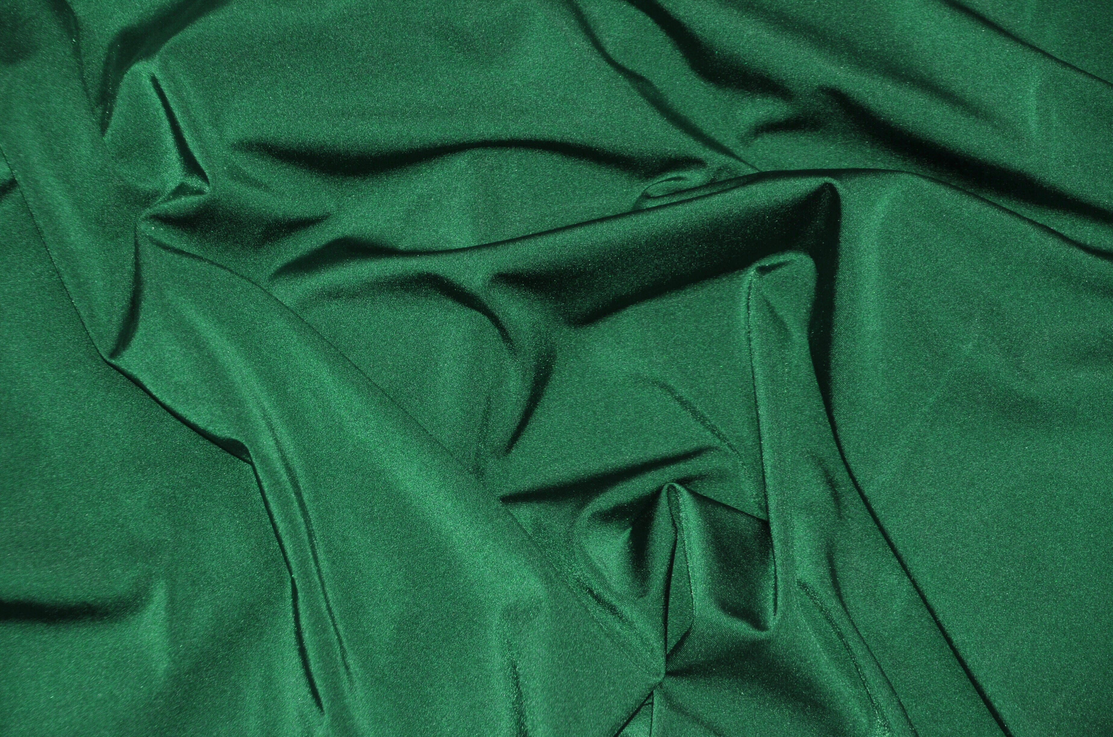 Nylon Spandex 4 Way Stretch Fabric | 60" Width | Great for Swimwear, Dancewear, Waterproof, Tablecloths, Chair Covers | Multiple Colors | Fabric mytextilefabric Yards Hunter Green 