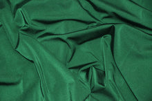 Load image into Gallery viewer, Nylon Spandex 4 Way Stretch Fabric | 60&quot; Width | Great for Swimwear, Dancewear, Waterproof, Tablecloths, Chair Covers | Multiple Colors | Fabric mytextilefabric Yards Hunter Green 