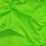 Load image into Gallery viewer, Nylon Spandex 4 Way Stretch Fabric | 60&quot; Width | Great for Swimwear, Dancewear, Waterproof, Tablecloths, Chair Covers | Multiple Colors | Fabric mytextilefabric Yards Neon Green 
