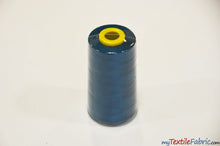 Load image into Gallery viewer, All Purpose Polyester Thread | 6000 Yard Spool | 50 + Colors Available | My Textile Fabric Teal 