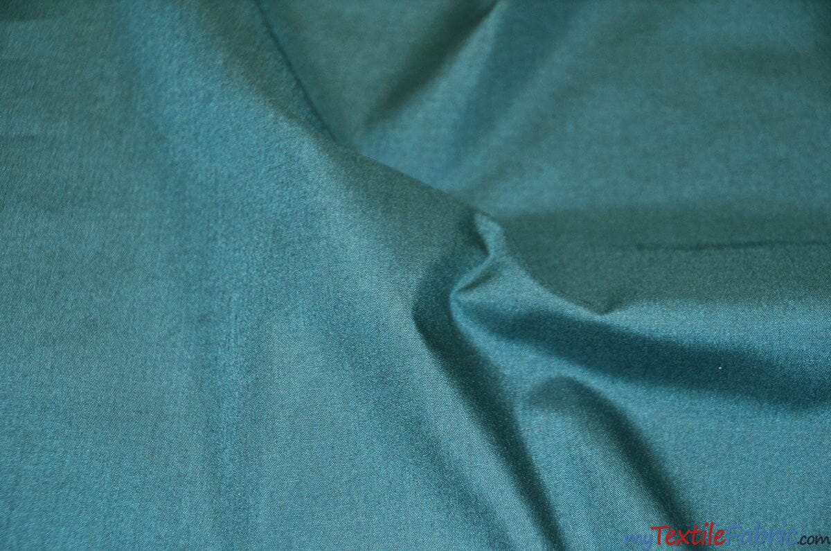 Polyester Cotton Broadcloth Fabric | 60" Wide | Solid Colors | Continuous Yards | Multiple Colors | Fabric mytextilefabric Yards Teal 
