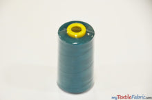 Load image into Gallery viewer, All Purpose Polyester Thread | 6000 Yard Spool | 50 + Colors Available | My Textile Fabric Light Teal 