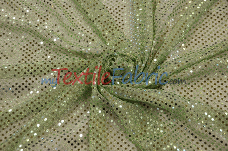 Confetti Dot Sequins Fabric | 3mm Sequins Fabric | 45" Wide | Glued 3mm Sequins Fabric | Costume Cosplay Fashion Decoration |