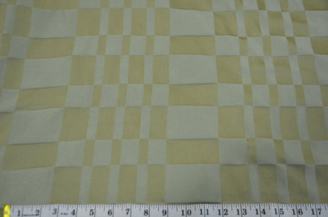 Silk Plaid Fabric | Faux Dupioni Silk Plaid Fabric by the yard | 54" Wide | Costume, Cosplay, Drapery, Window Treatment, Curtains Dupioni | Fabric mytextilefabric 3"x3" Sample Swatch Sage 