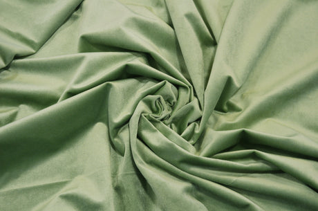 Royal Velvet Fabric | Soft and Plush Non Stretch Velvet Fabric | 60" Wide | Apparel, Decor, Drapery and Upholstery Weight | Multiple Colors | Continuous Yards | Fabric mytextilefabric Yards Sage (Pistachio) 