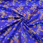 Load image into Gallery viewer, Dragon Brocade | Chinese Dragon Brocade | 45&quot; Wide | Chinese Brocade Fabric | Fabric mytextilefabric Yards Royal Blue 
