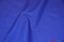 Load image into Gallery viewer, Polyester Cotton Broadcloth Fabric | 60&quot; Wide | Solid Colors | Continuous Yards | Multiple Colors | Fabric mytextilefabric Yards Royal Blue 