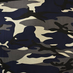 Load image into Gallery viewer, Navy Blue Camouflage Cotton Print | 100% Cotton Print | 60&quot; Wide | Fabric mytextilefabric 
