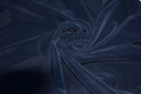 Soft Triple Velvet Fabric | 45" Wide | Plush Triple Velvet | Made in Korea | Multiple Colors | Fabric mytextilefabric Yards Navy Blue 