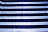 3.5" Stripe Satin Print | Dull Satin Print | 58/60" Wide | Multiple Colors | Stripe Satin Print Fabric | Fabric mytextilefabric Yards Navy Blue White 3.5 Inch Stripe 