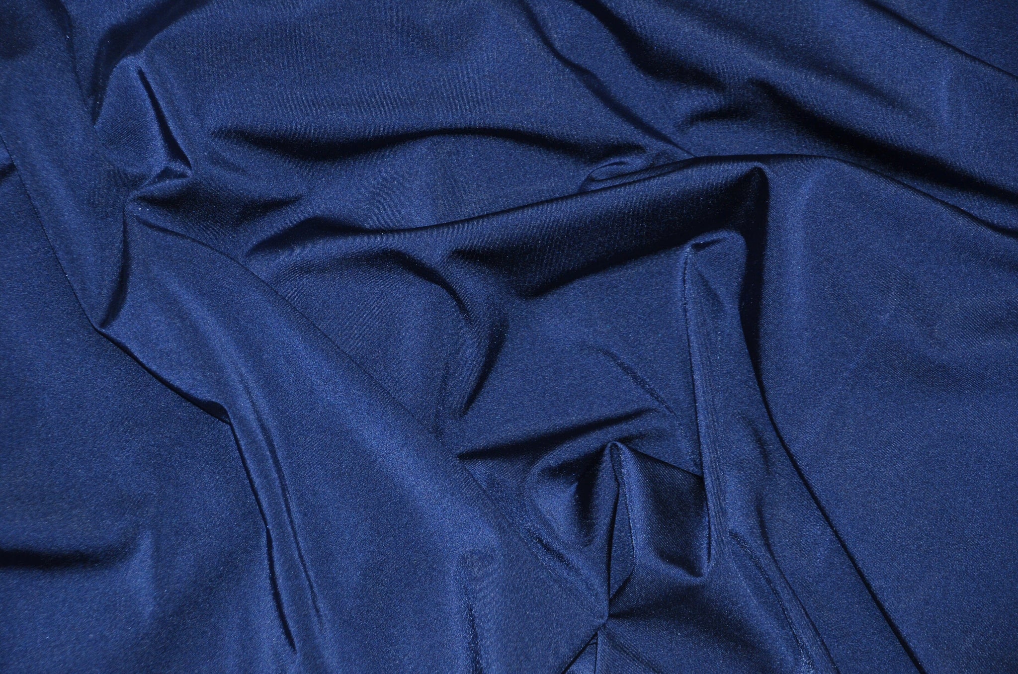 Navy Blue Stretch Fabric, Four Way Stretch Fabric, Polyamide Elastane  Fabric, Blue Stretch Costume Fabric, Dark Blue, Navy Blue Stretch 